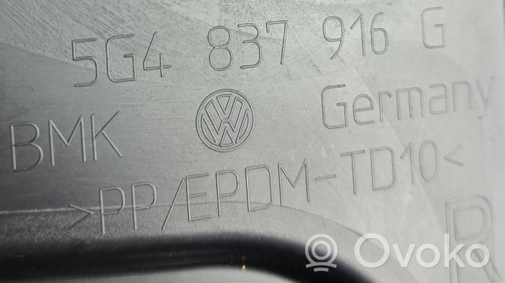 Volkswagen Golf VII Kita priekinių durų apdailos detalė 5G4837916G