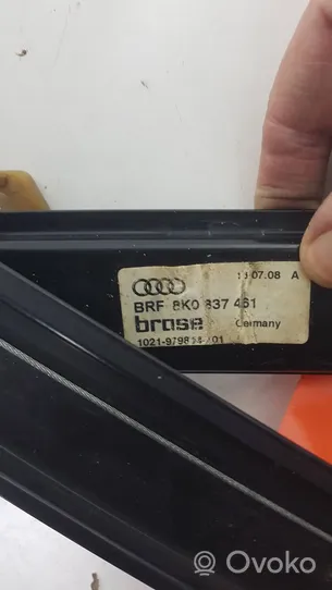 Audi A4 S4 B8 8K El. Lango pakėlimo mechanizmo komplektas 8K0837461