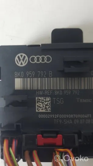 Audi A4 S4 B8 8K Door control unit/module 8K0959792B