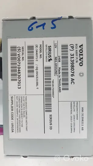 Volvo XC60 Amplificateur d'antenne 31398076