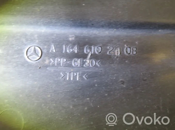 Mercedes-Benz GL X164 Variklio dugno apsauga A1646102408