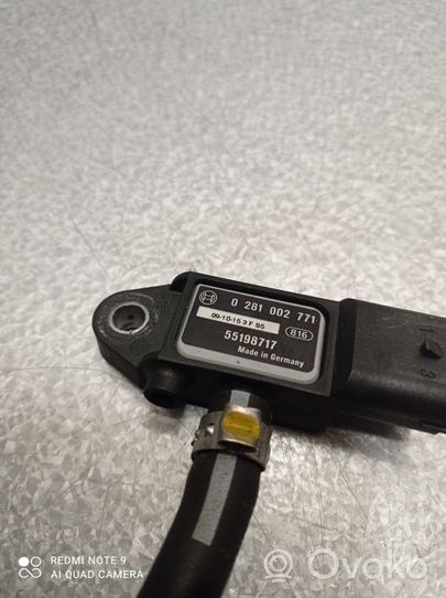 Opel Zafira B Exhaust gas pressure sensor 