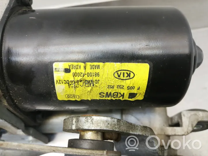 KIA Ceed Valytuvų mechanizmo komplektas F00S2S2852