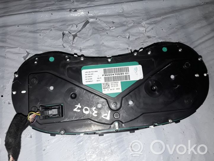 Peugeot 307 Compteur de vitesse tableau de bord 9960470680