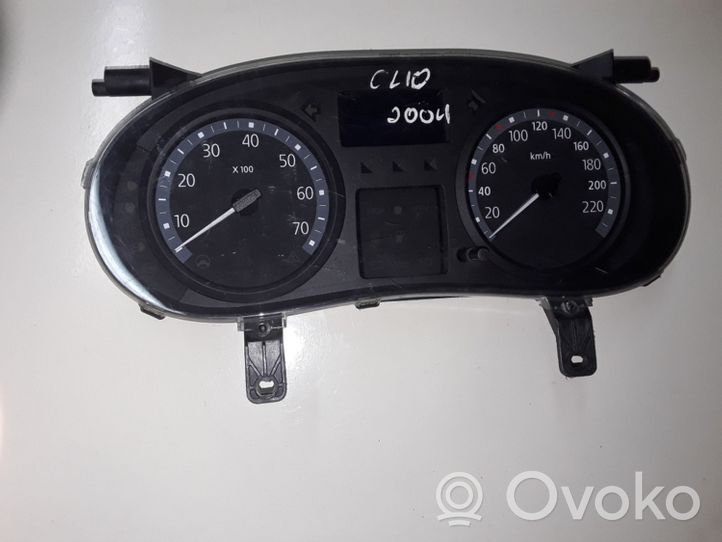 Renault Clio II Compteur de vitesse tableau de bord P8200276525