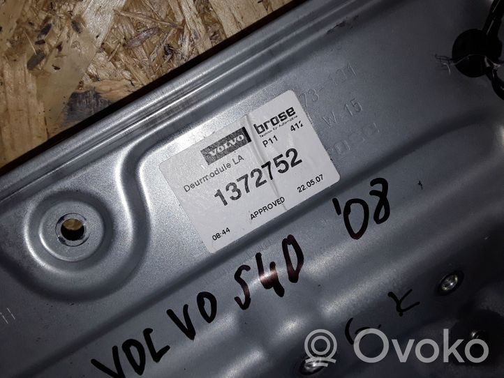Volvo S40 Mechanizm podnoszenia szyby tylnej bez silnika 1372752