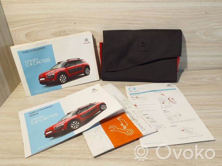 Citroen C4 Cactus Owners service history hand book 