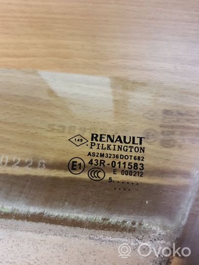 Renault Captur Etuoven ikkunalasi, neliovinen malli 43R011583