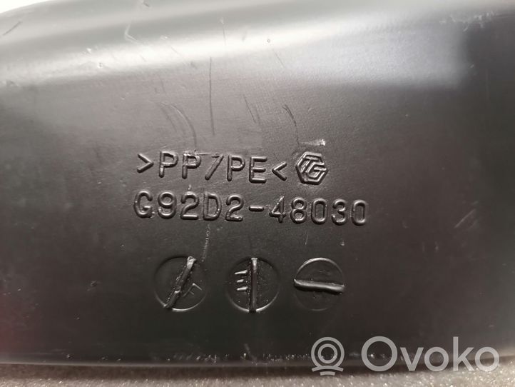 Lexus NX Ohjaamon sisäilman ilmakanava G92D248030