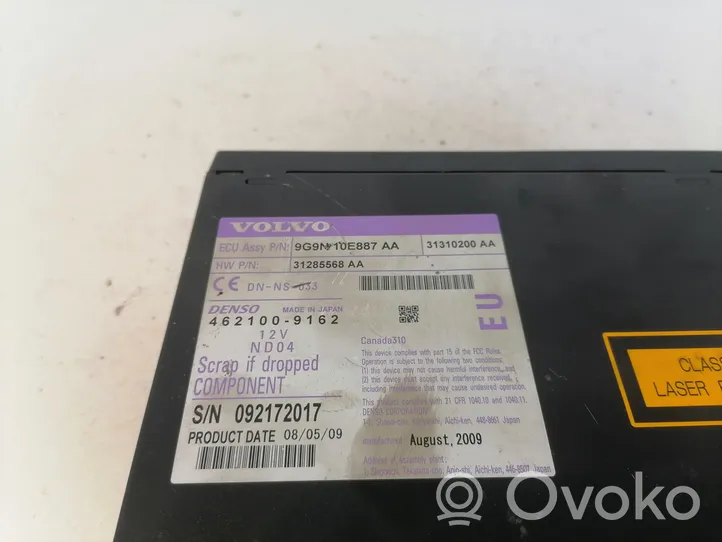 Volvo XC60 Navigation unit CD/DVD player 31285568