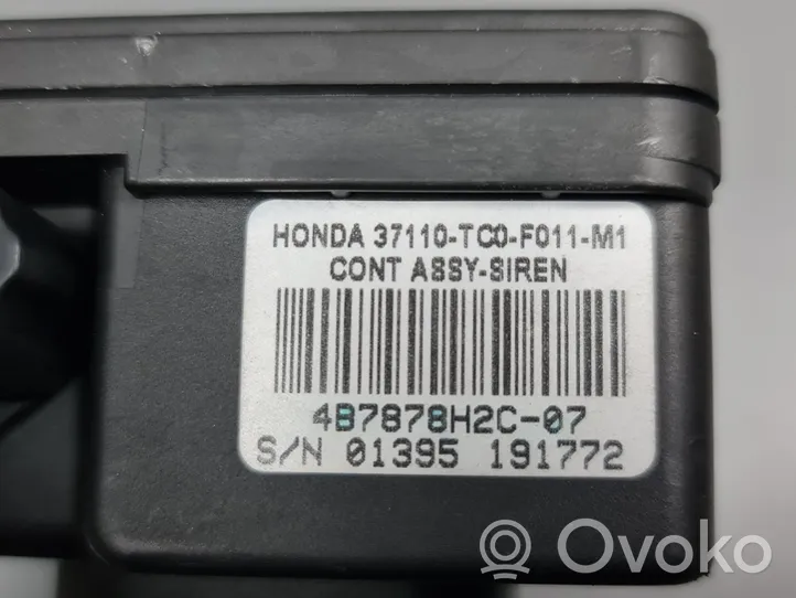 Honda Accord Alarmes antivol sirène 4B7878H2C