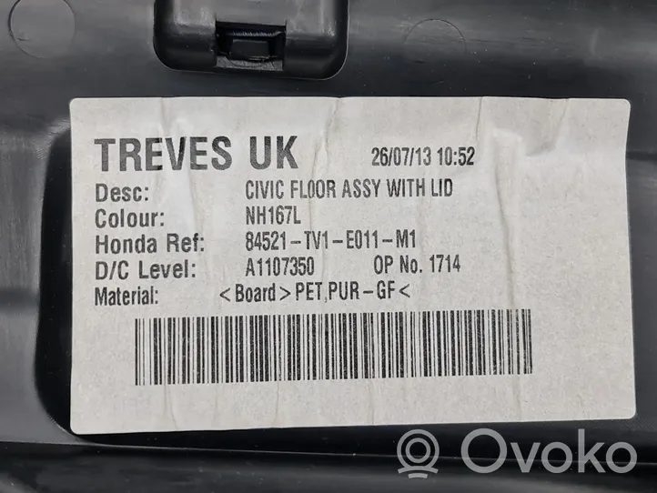 Honda Civic IX Tappetino di rivestimento del bagagliaio/baule 84528SMG