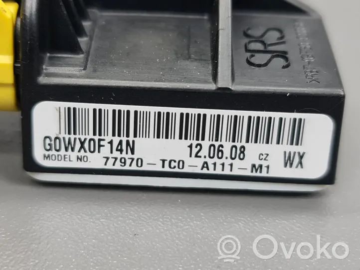 Honda Accord Capteur de collision / impact de déploiement d'airbag 77970TC0A111M1