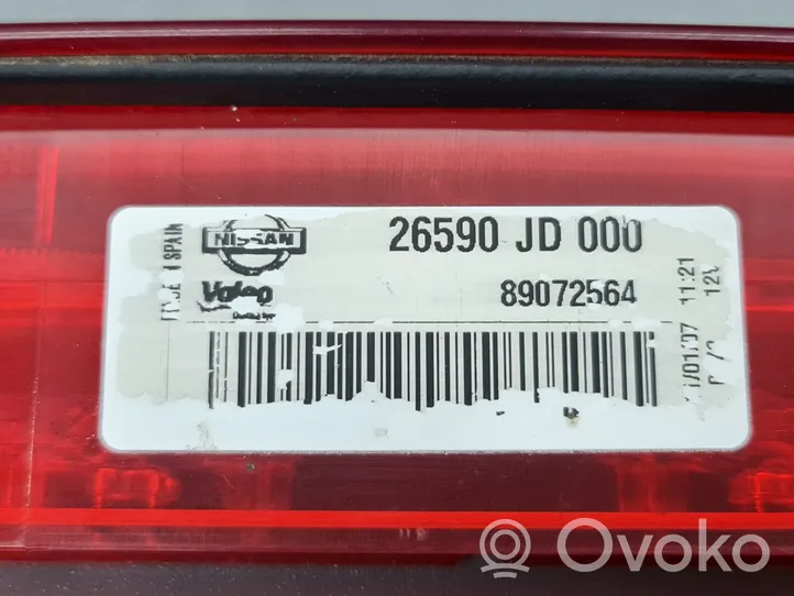 Nissan Qashqai Kolmas/lisäjarruvalo 89072564