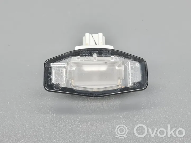 Honda Accord Lampa oświetlenia tylnej tablicy rejestracyjnej E130656