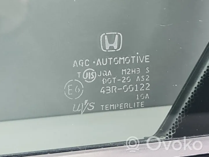 Honda Accord Mažasis "A" galinių durų stiklas 43R00122