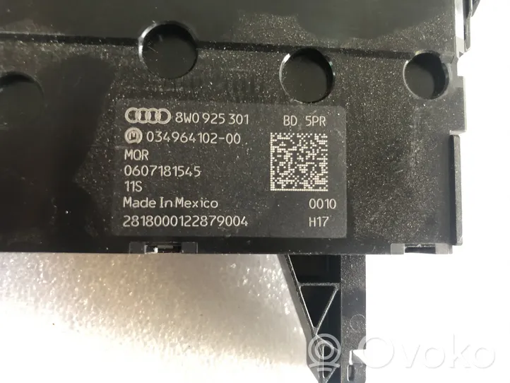 Audi A4 S4 B9 Zestaw przełączników i przycisków 8W0925301BD