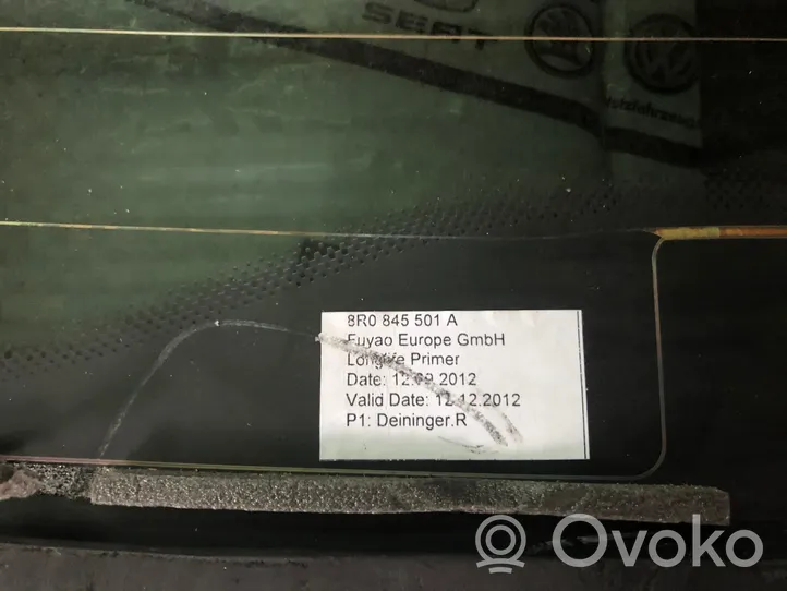 Audi Q5 SQ5 Bagāžnieka pārsega attaisāmais stikls 8R0845501A