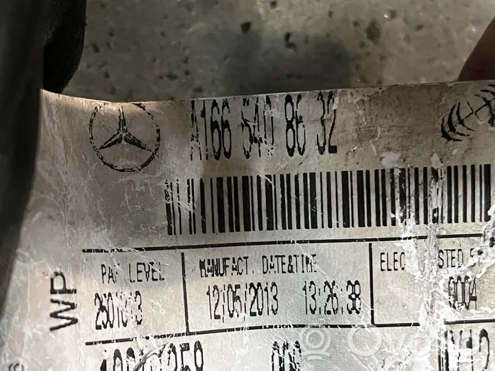 Mercedes-Benz GL X166 Faisceau câbles de frein A1665408632