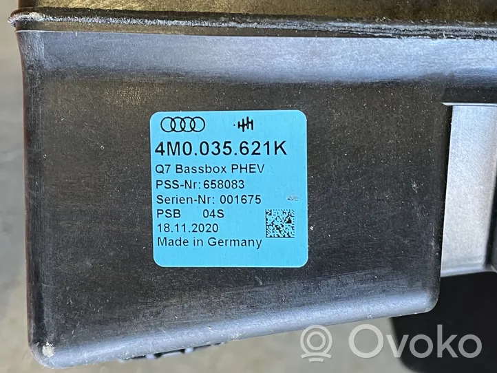 Audi Q7 4M Subwoofer altoparlante 4M0035621K