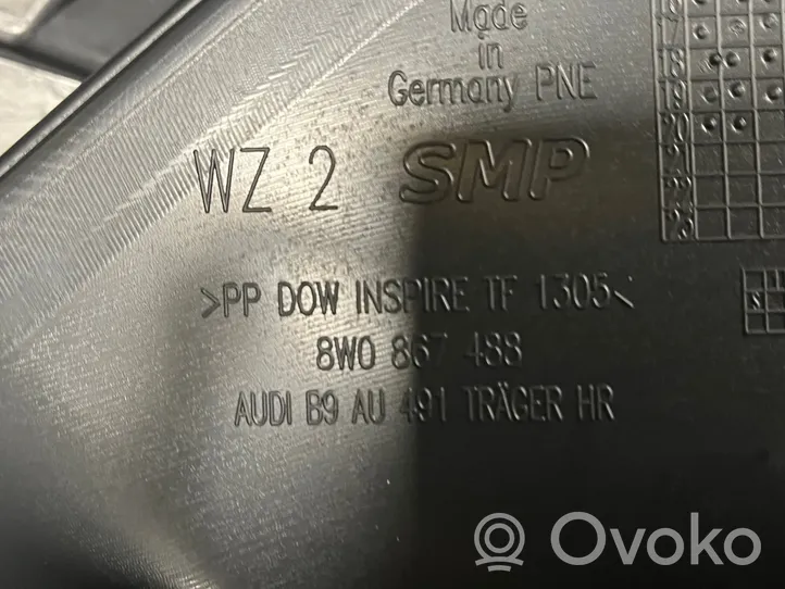 Audi A4 S4 B9 Moldura del tarjetero de la puerta trasera 8W0867488