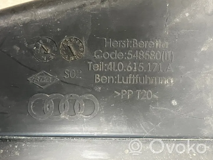 Audi Q7 4L Déflecteur d'air de radiateur de refroidissement 4L0615171