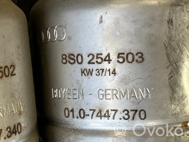 Audi TT TTS RS Mk3 8S Filtr cząstek stałych Katalizator / FAP / DPF 8S0254499A