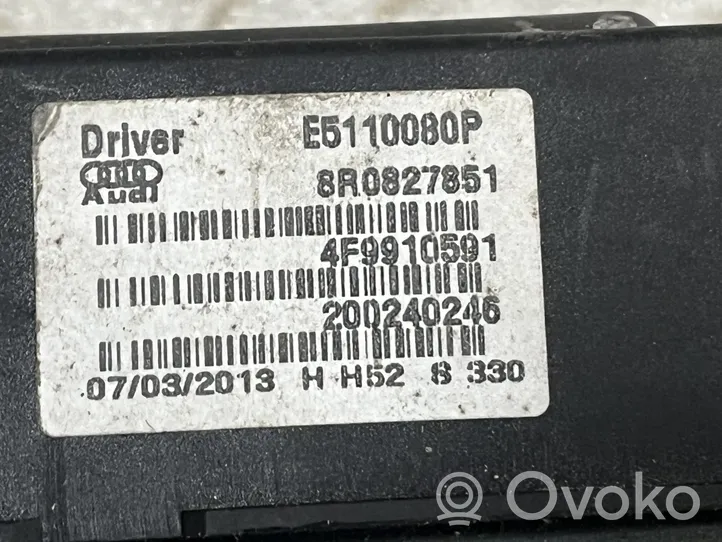 Audi Q5 SQ5 Takaluukun/tavaratilan luukun nostomoottori 8R0827851