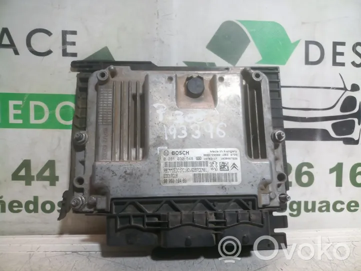 Peugeot 308 SW  Sterownik / Moduł ECU 0281030548