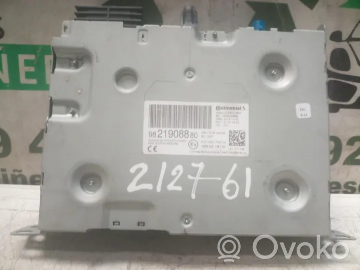 Peugeot 2008 I Centralina/modulo navigatore GPS 9821908880