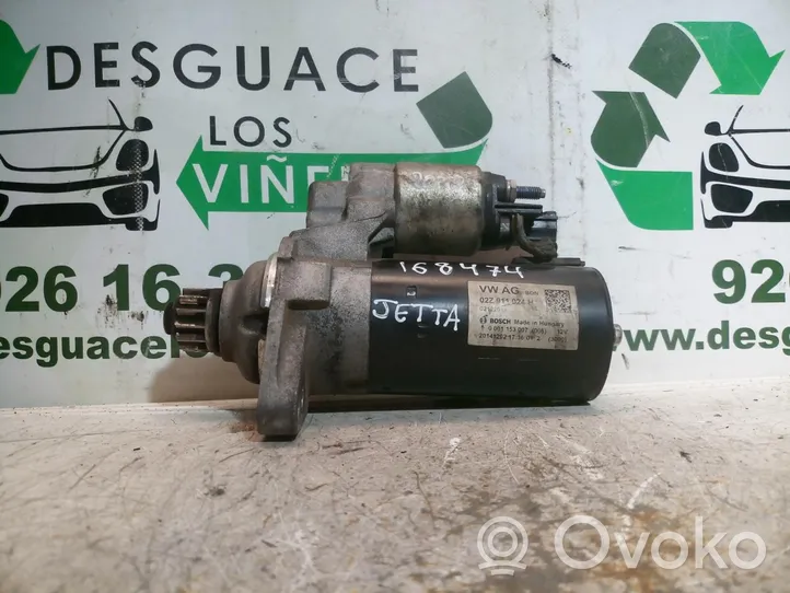 Volkswagen Jetta I Starter motor 02Z911024H