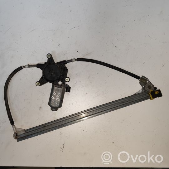 Renault Megane I Front door window regulator with motor 