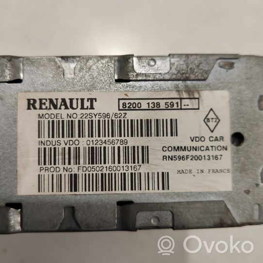 Renault Laguna II Unité principale radio / CD / DVD / GPS 8200138591