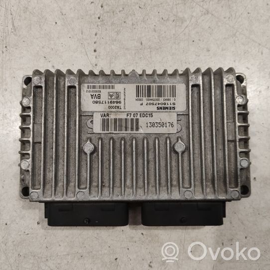 Citroen C5 Sterownik / Moduł skrzyni biegów 9649117580