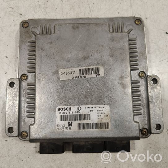 Citroen C5 Komputer / Sterownik ECU silnika 0281010589