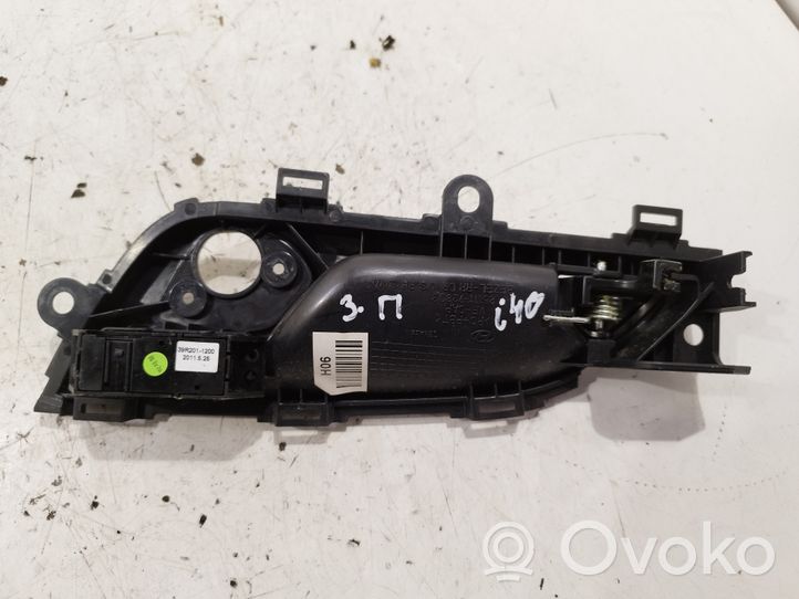 Hyundai i40 Maniglia interna per portiera posteriore 2611172803