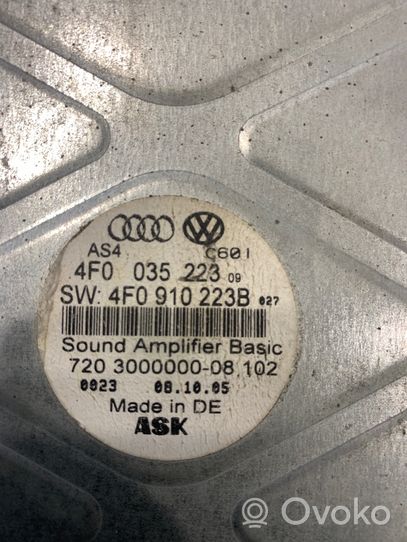 Audi A6 S6 C6 4F Vahvistin 4F0910223B