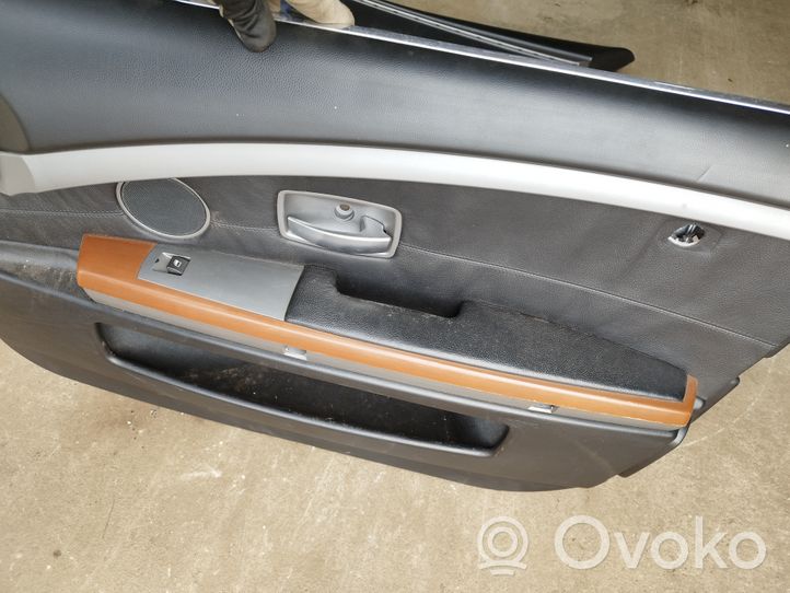 BMW 7 E65 E66 Kit garniture de panneaux intérieur de porte 