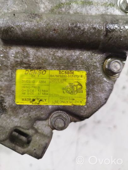 Ford Ka Compressore aria condizionata (A/C) (pompa) 5a787520051747318