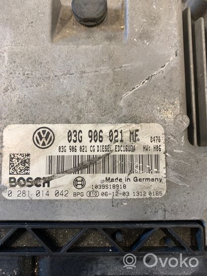 Volkswagen PASSAT B6 Moottorin ohjainlaite/moduuli 03G906021GN