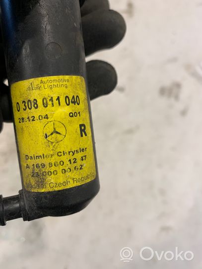 Mercedes-Benz A W169 Ugello a spruzzo lavavetri per faro A1698601247