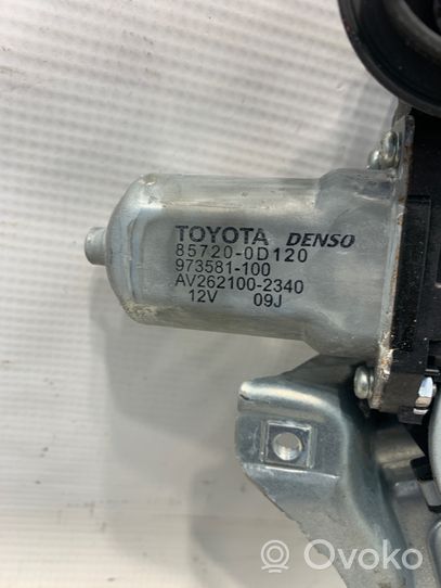 Toyota Auris 150 Silniczek podnośnika szyby drzwi przednich 857200D120