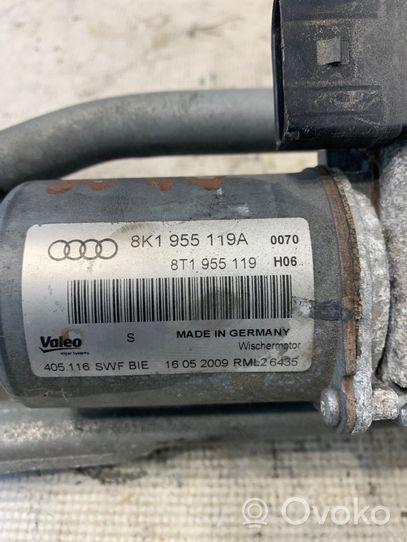 Audi A4 S4 B8 8K Mechanizm wycieraczek szyby przedniej / czołowej 8K1955119A