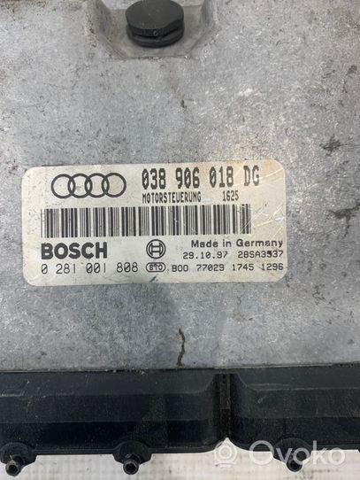 Audi A4 S4 B6 8E 8H Calculateur moteur ECU 038906018DG