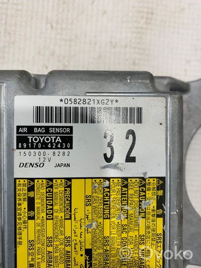 Toyota RAV 4 (XA40) Centralina/modulo airbag 8917042430