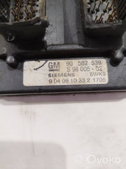 Opel Astra H Sterownik / Moduł ECU 90582539