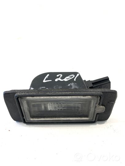 Opel Astra J Number plate light 