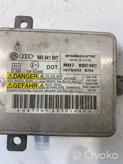 Audi A3 S3 8P Module de ballast de phare Xenon 8K0941597