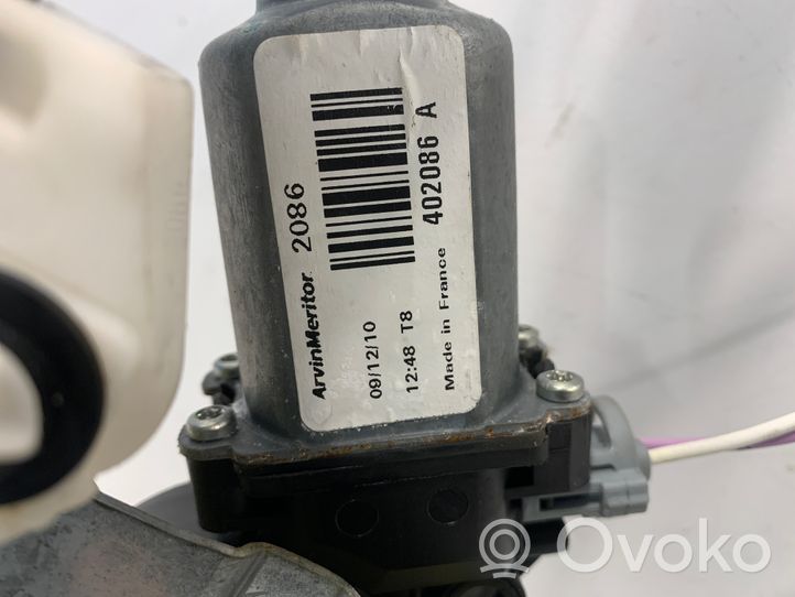 Renault Kangoo II Priekinio el. lango pakėlimo mechanizmo komplektas 402086A