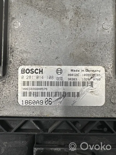 Mitsubishi Outlander Sterownik / Moduł ECU 0281014108